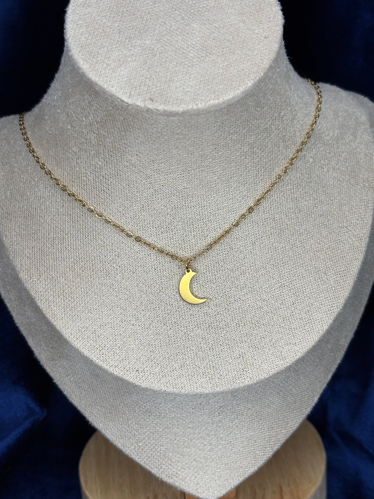 „Moon Witch Sisters“ 14k vergoldete Edelstahl Kette