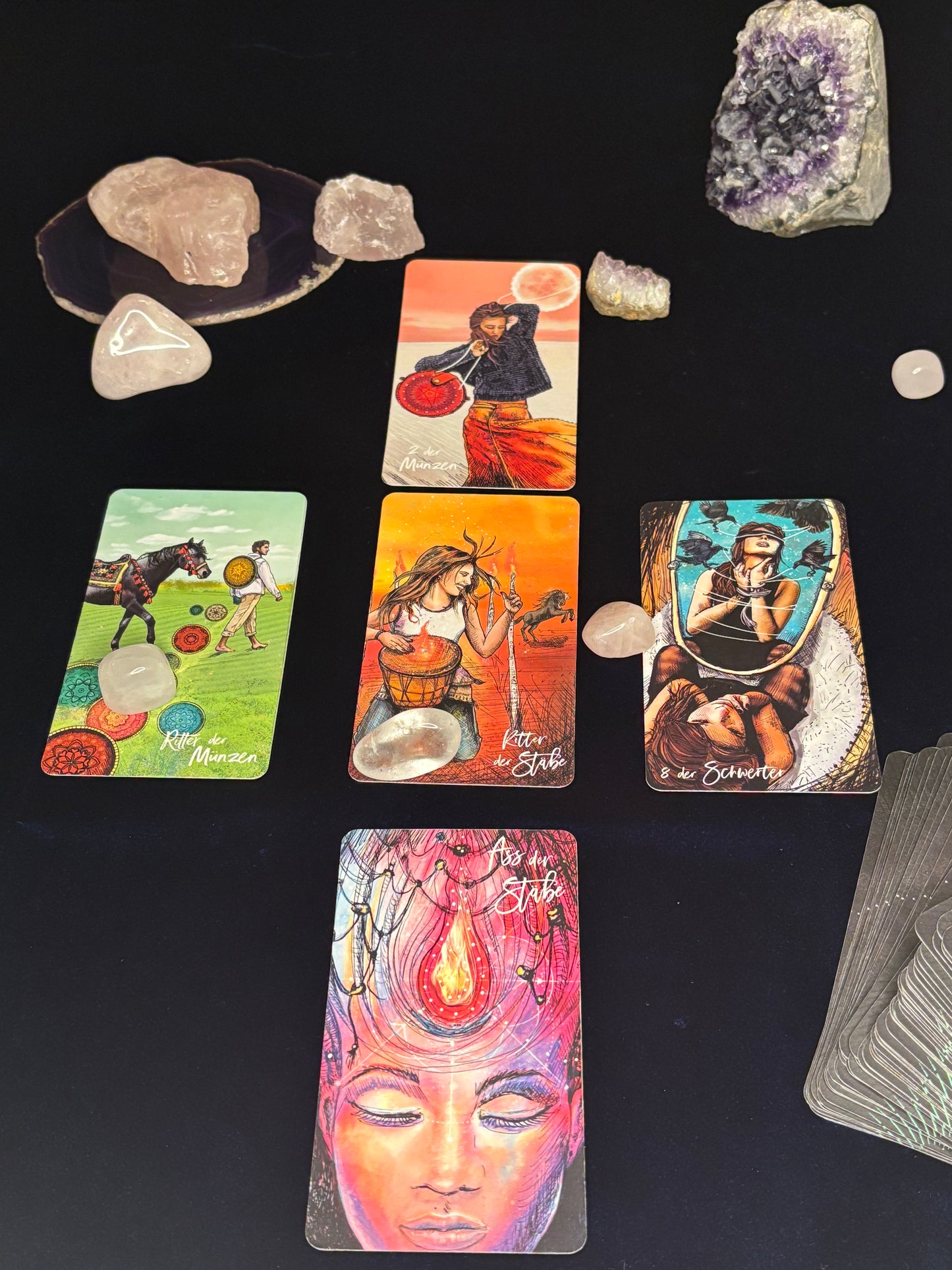 „Wann treffe ich meine wahre Liebe“ Tarot Legung