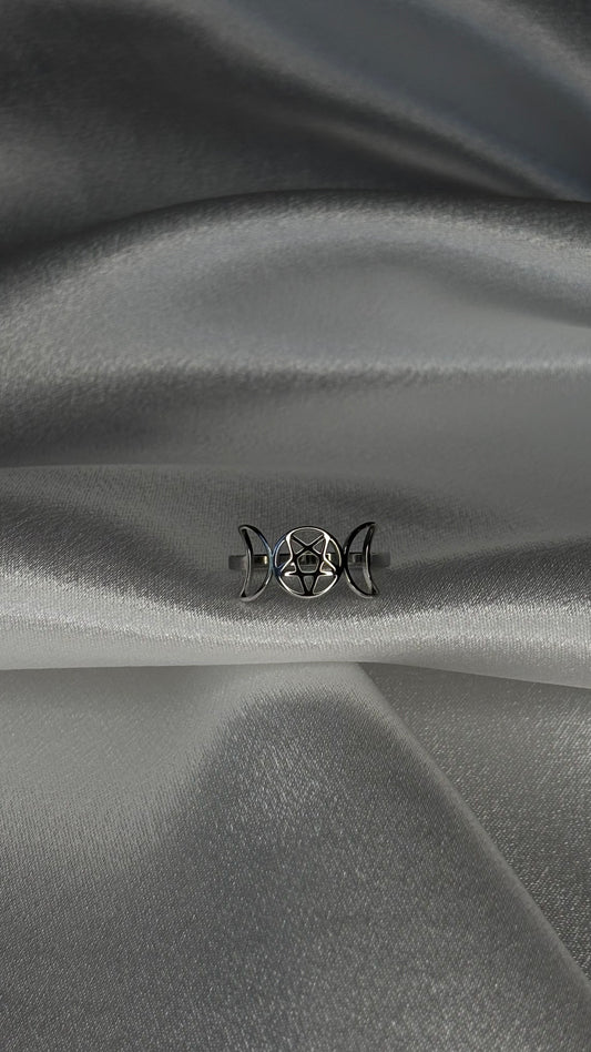 Ring „Triple Moon“