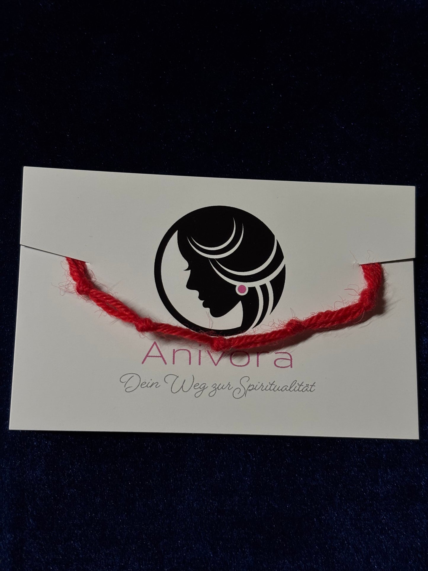 Schutzamulett „Roter Schutzfaden der 7 Knoten“